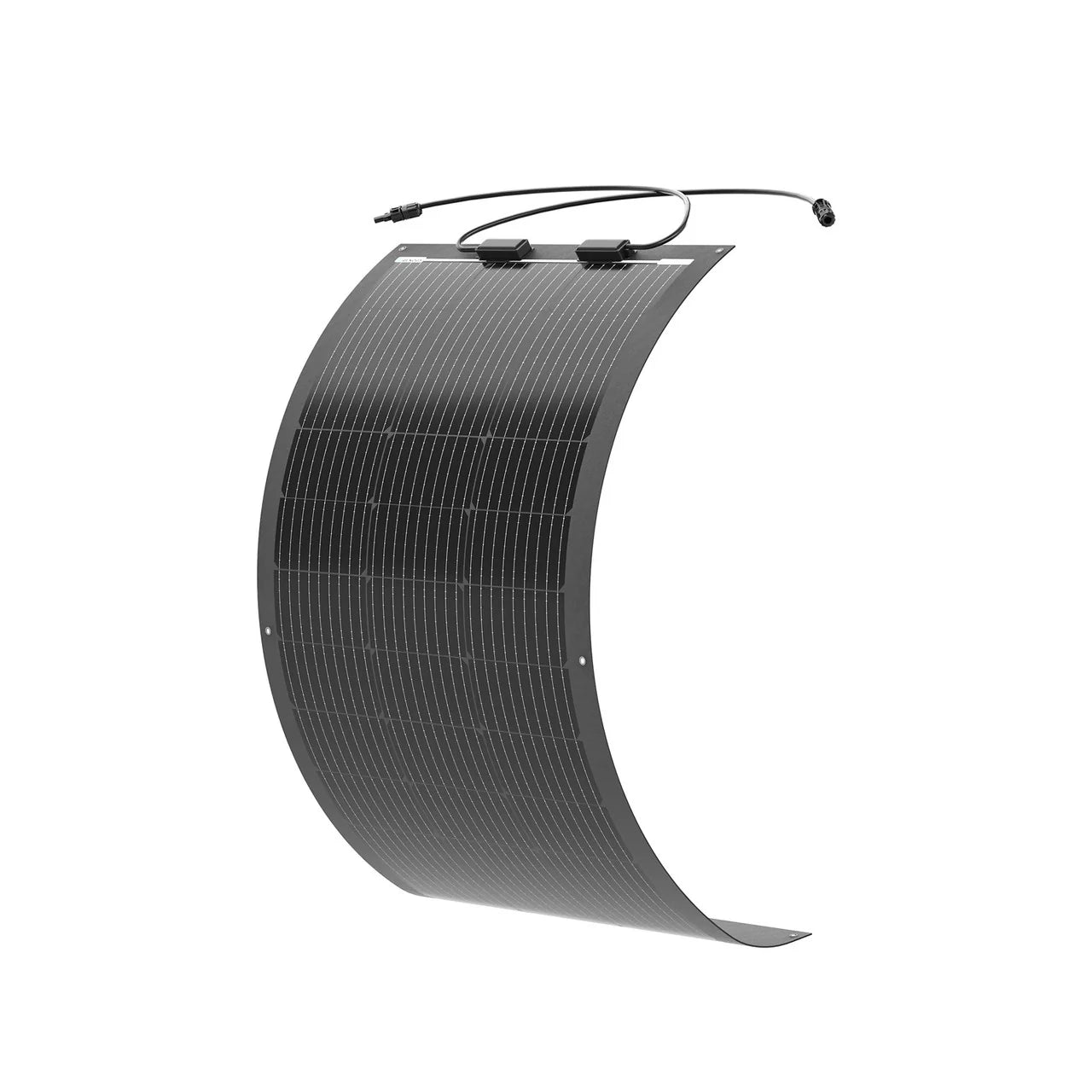 Flexible 100W 12V Black Division Lightweight Monocrystalline Solar Panel